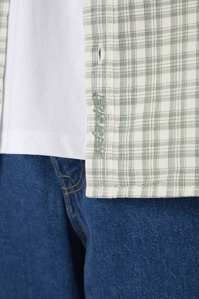 Check Corduroy Shirt 008 // regular fit — photo 3