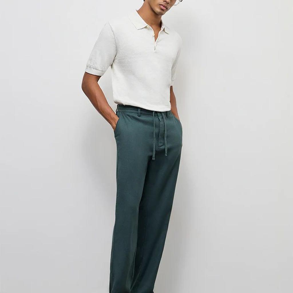 ETA Off-White Relaxed-Fit Cotton-Blend Polo T-Shirt