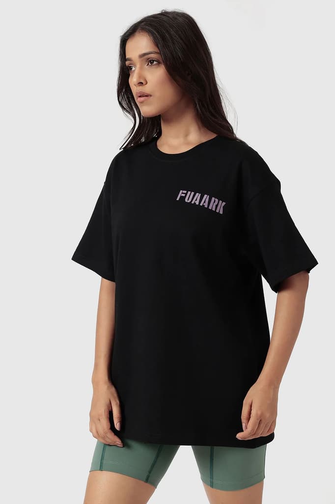 Rage Oversized T-shirts Black — photo 6
