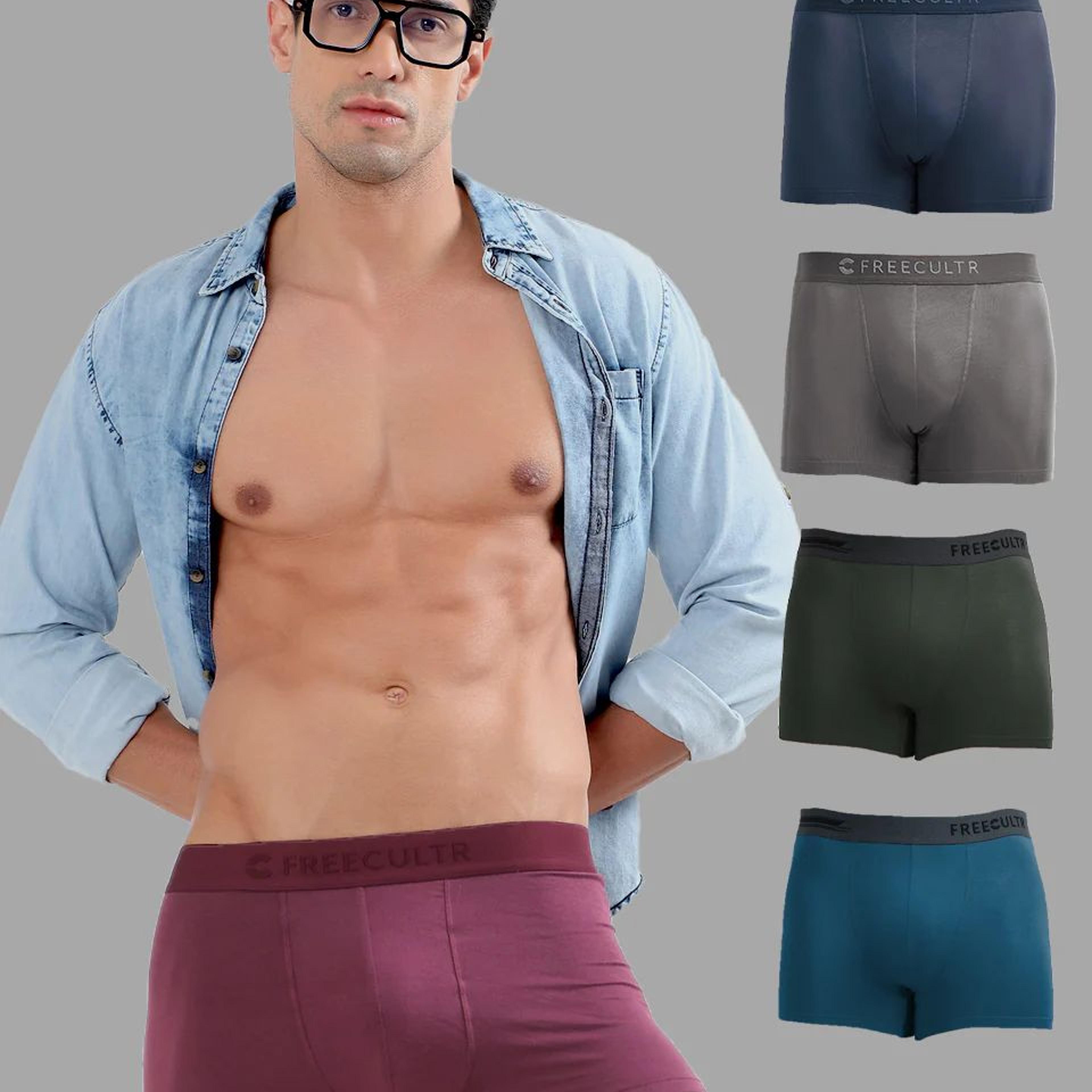 Weekday Special - Men's Anti-Bacterial Micro Modal Trunk (Pack of 5)