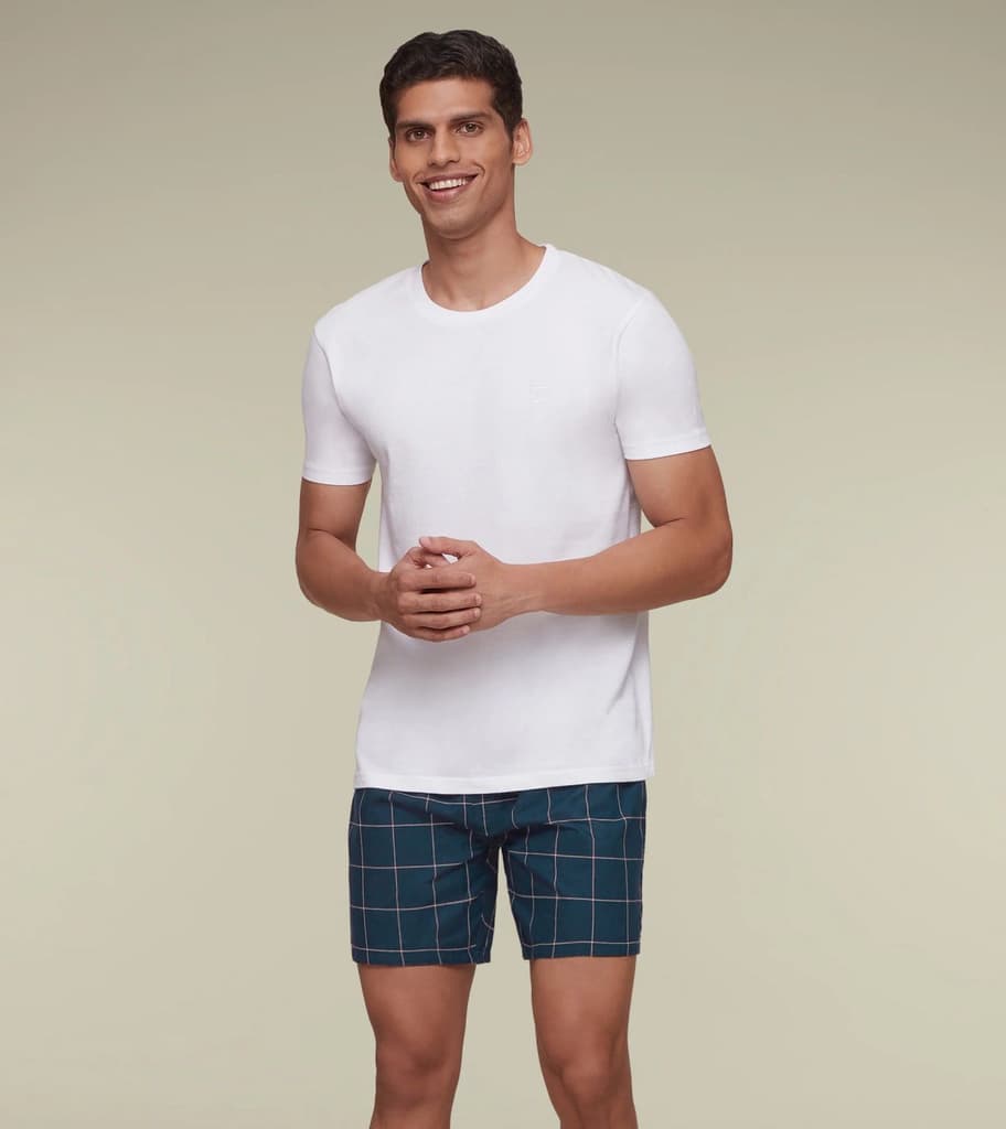 Checkmate Combed Cotton Boxers Pink Pop — photo 4