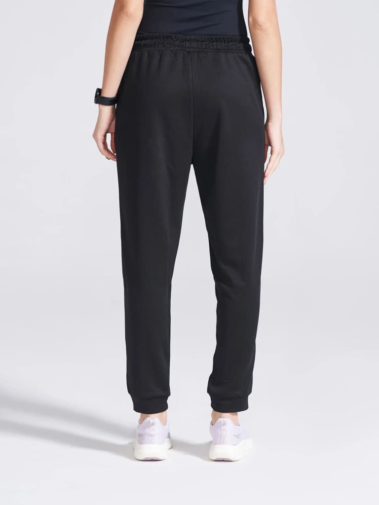 Women's Black Regular Fit Track Pants — photo 6