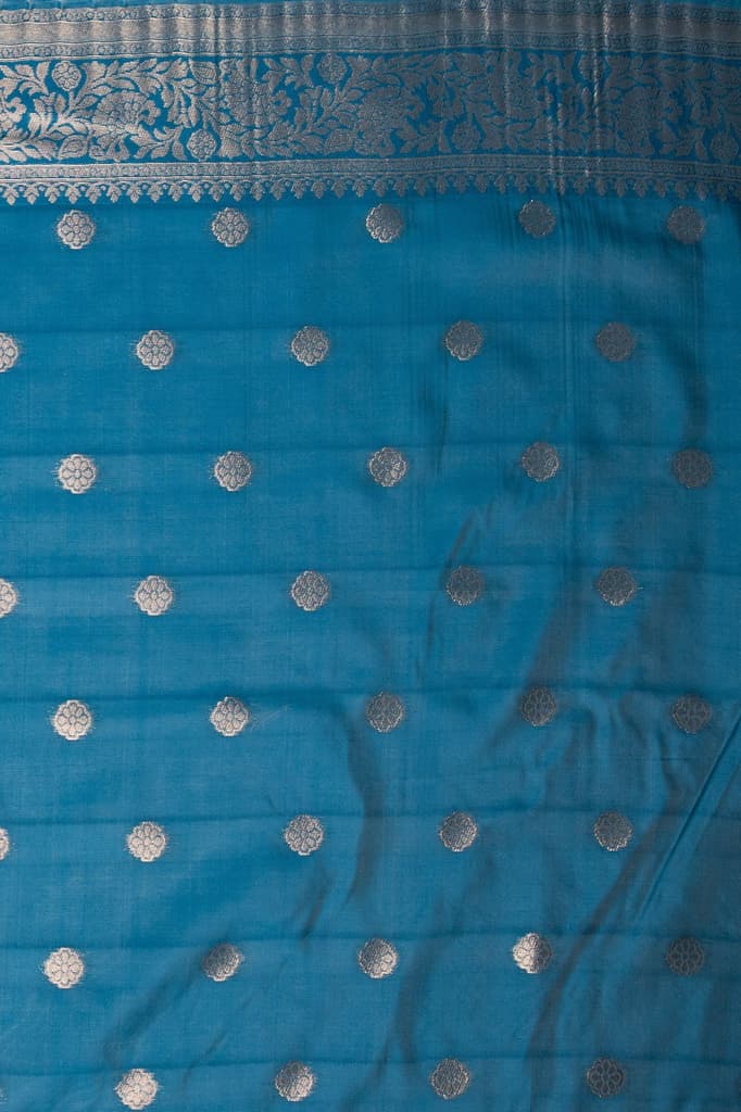 Mimosa Women's Woven Design Kanjivaram Style Art Silk Saree With Blouse Piece : SA00001600SFFREE — photo 9