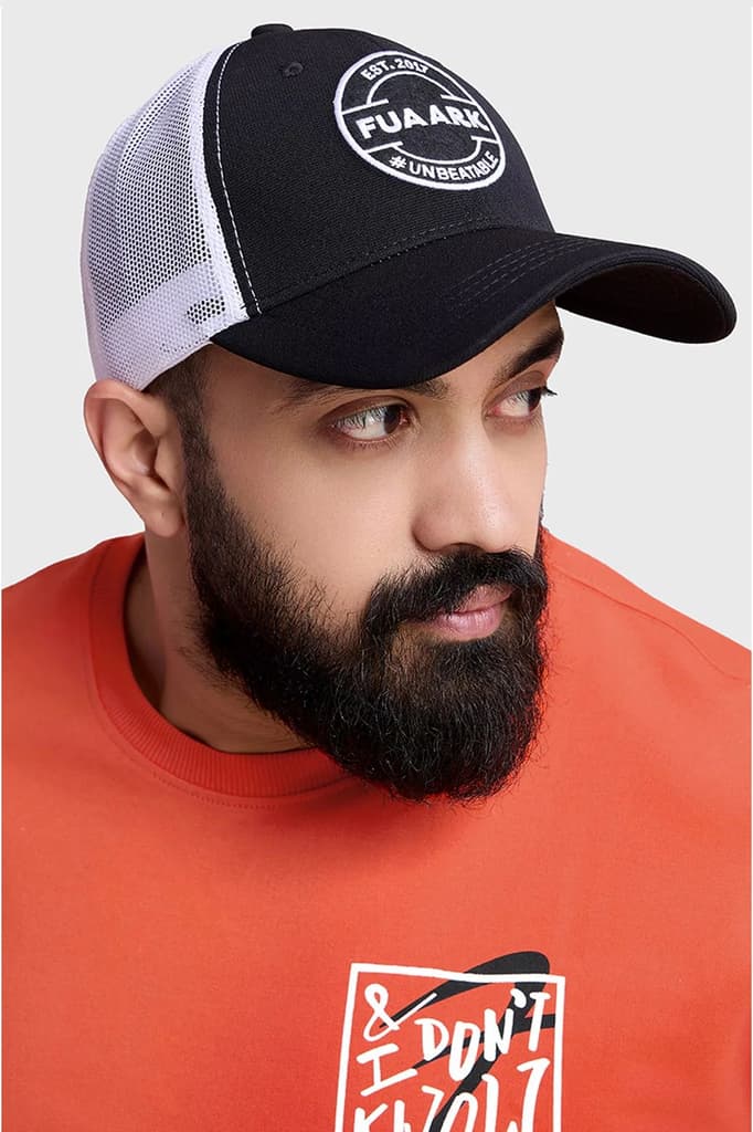 Unbeatable Trucker Cap Black/White — photo 4