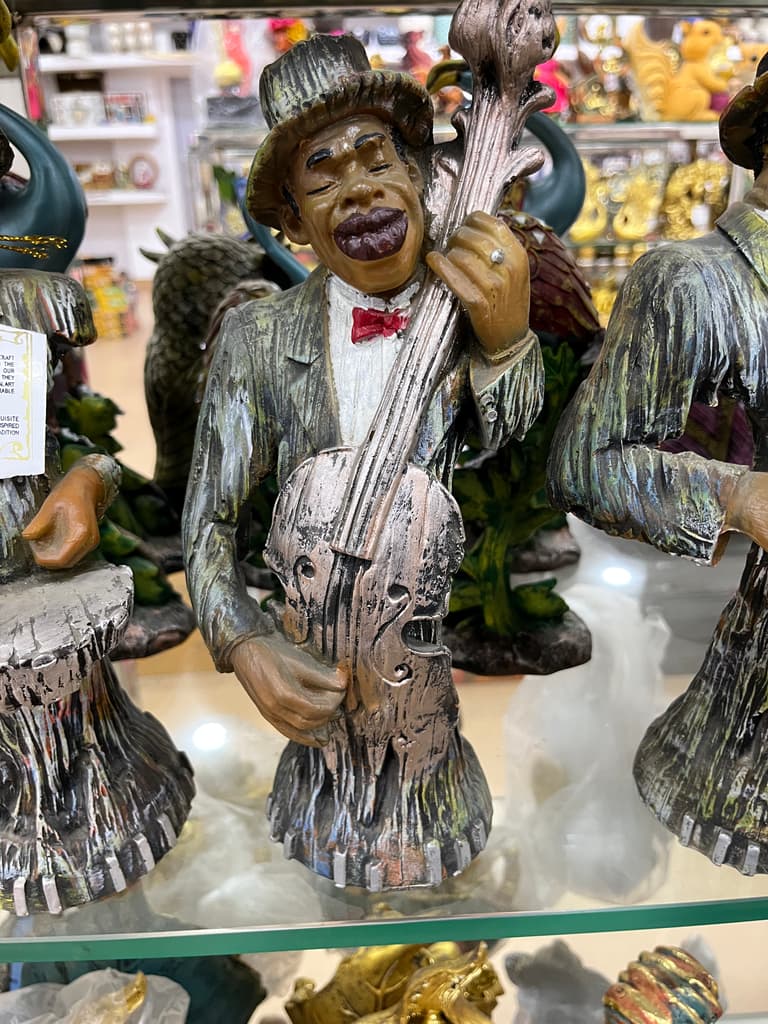 Man Playing Guitar | Status | Ceramic | Hira Pottery Works