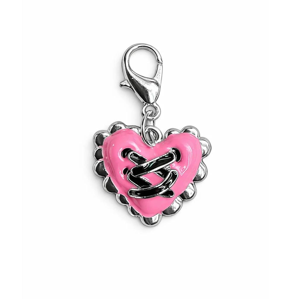Pink Heart Charm — photo 2