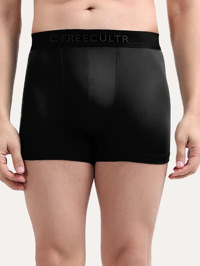 Men's Anti-Bacterial Micro Modal Trunk in Solid Waistband (Pack of 1) — photo 3