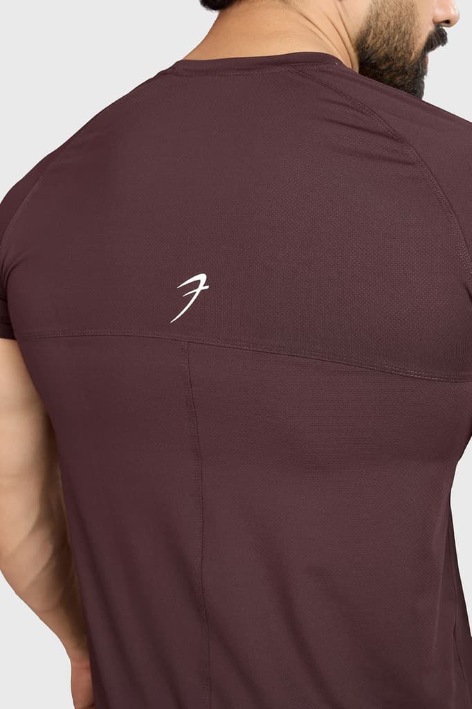 Sleek T-shirt Brown — photo 4