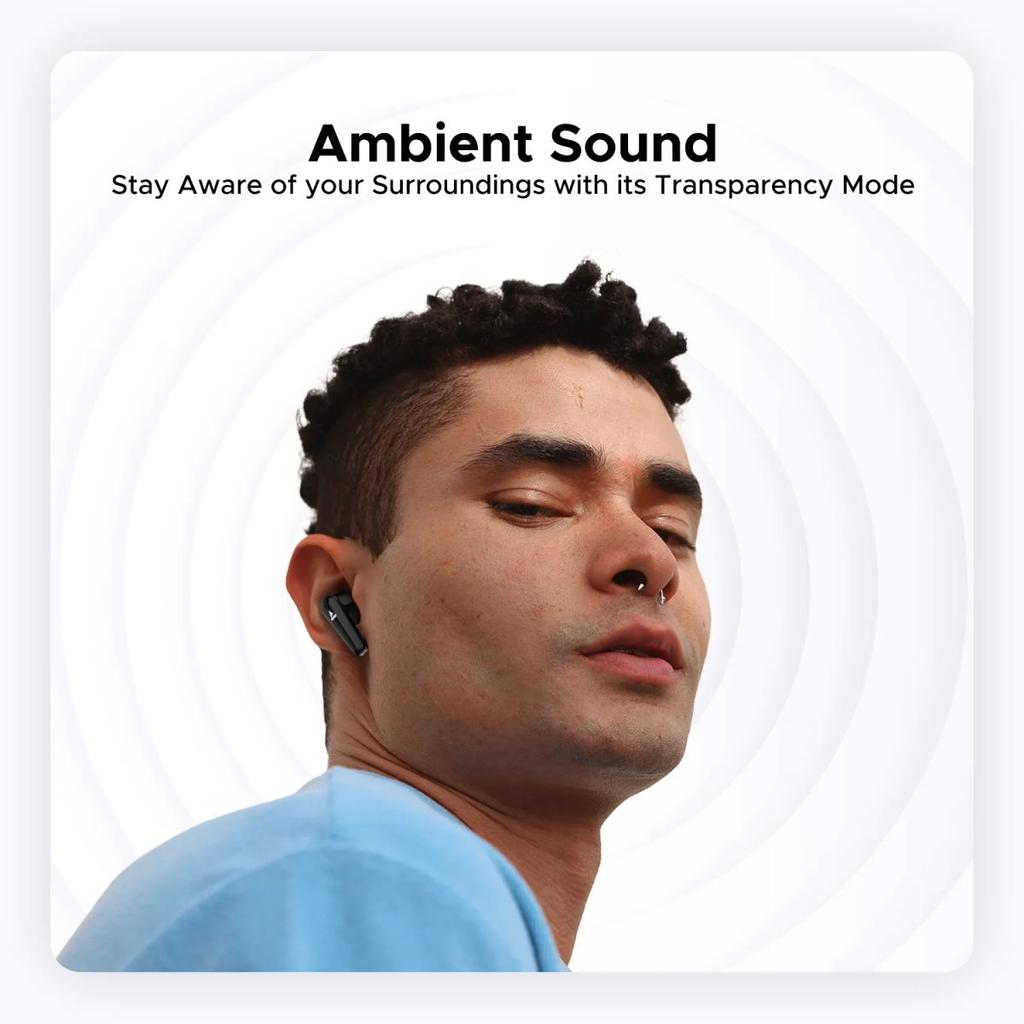 boAt Airdopes 131 Elite ANC | Wireless Earbuds with ANC up to 32dB, Transparency Mode, 60 Hours Playback, ENx™ Technology — photo 9