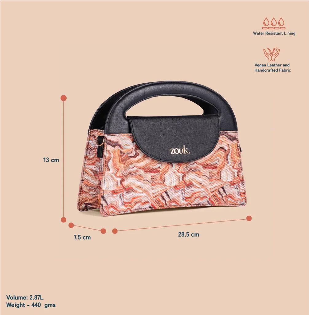 Rhea Kapoor Ziya Sling Bag - Nicobar Coral — photo 3