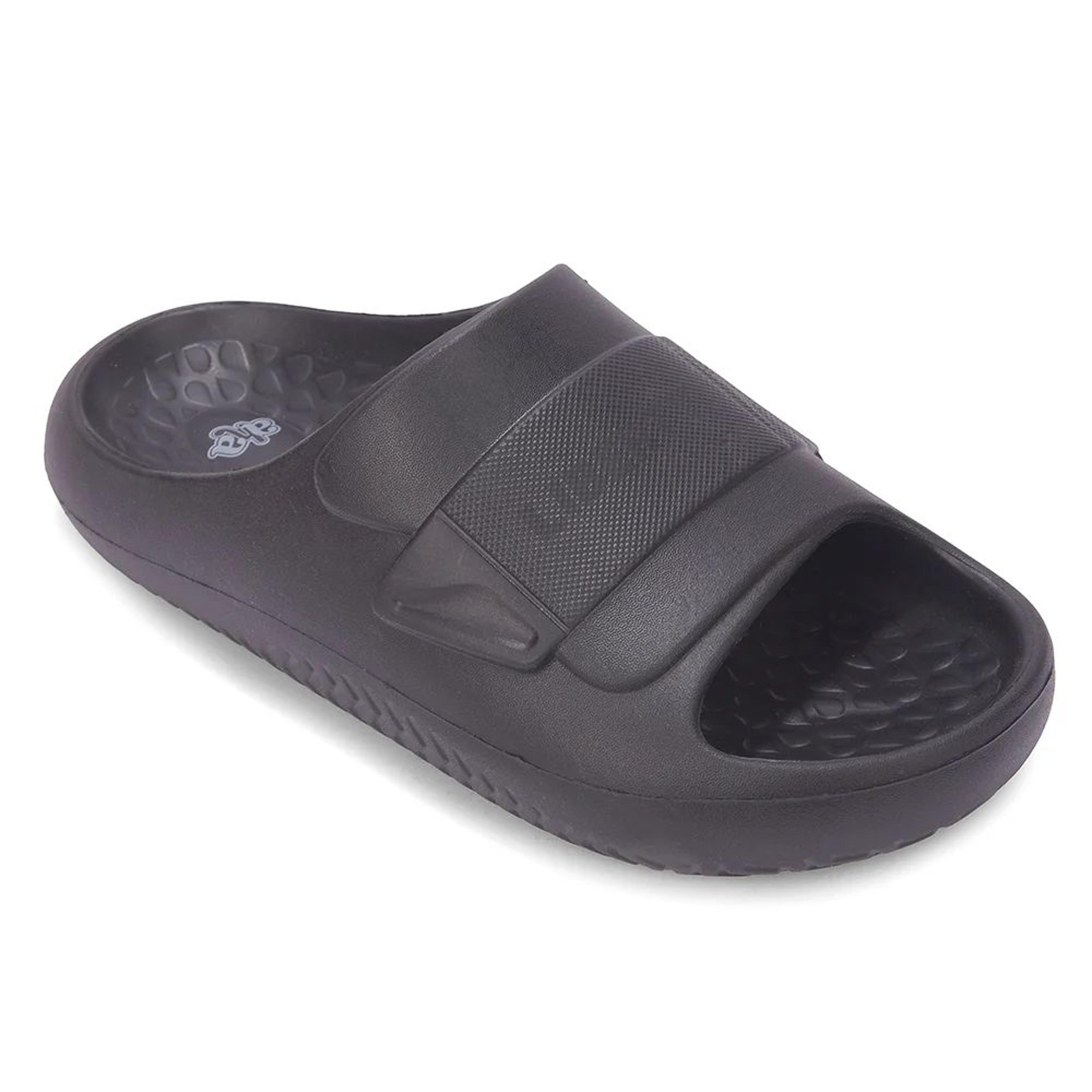 A HA DAILYWALK Black Casual Slip on Slides for Men by Liberty