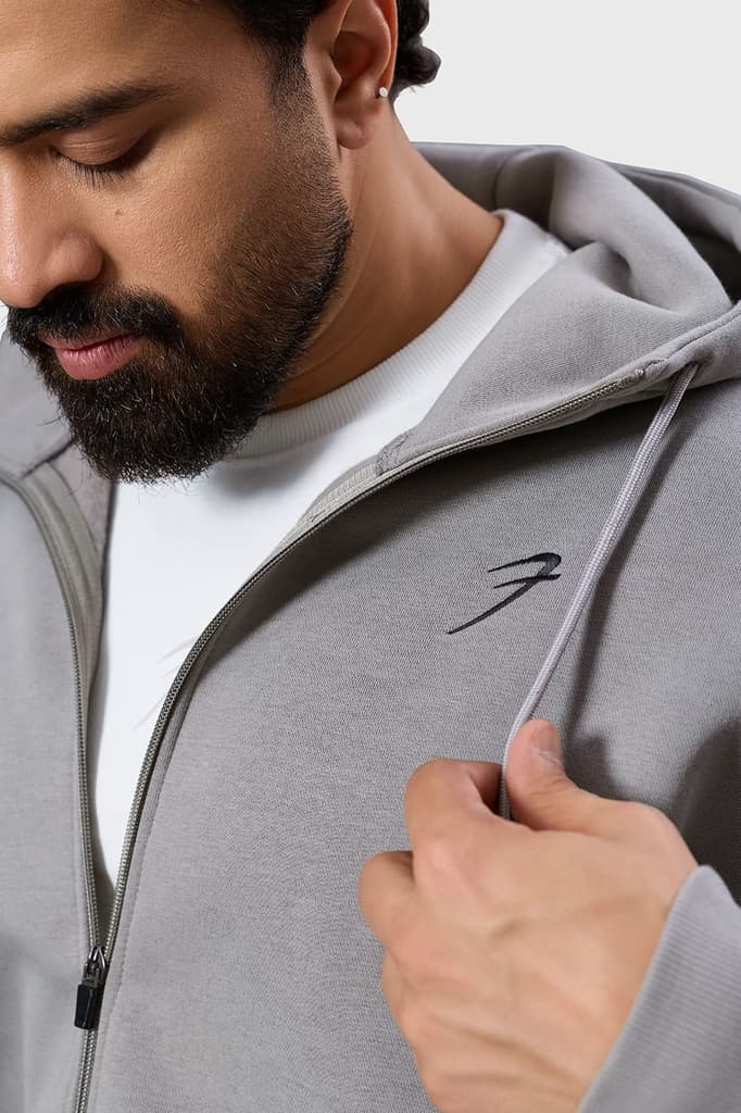 Brookline Oversized Jacket Grey — photo 4