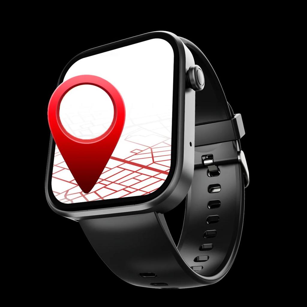 boAt Storm Call 3 | Smartwatch with built-in Map Navigation, 1.83" HD Display, BT Calling, 700+ Activity Modes, SOS Feature — Active Black