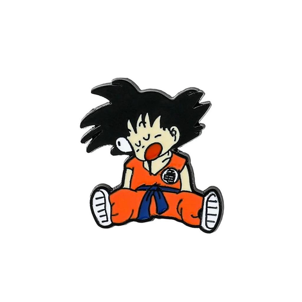 DragonBall Z Fighter Brooches | Power Up Your Style — Sleepy Goku