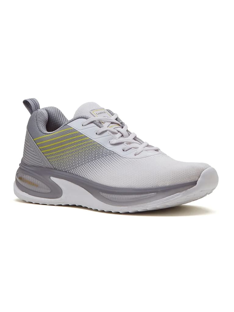 CLASH White Men's Running Shoes — White / 6