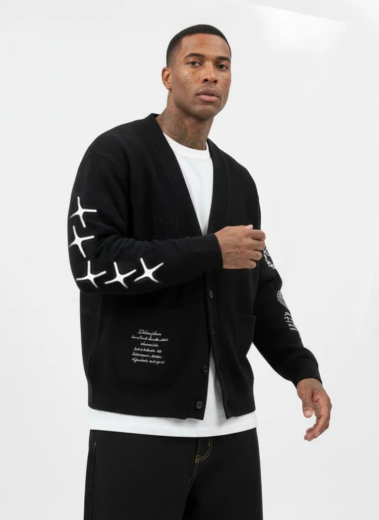 UMSB Knit Cardigan // Campus Cruise — photo 3