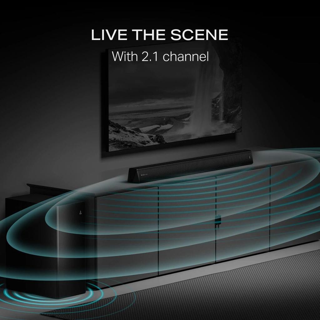 boAt Aavante Thump Plus | 200W 2.1 Channel Soundbar with Wired Subwoofer, Multi-Connectivity & EQ Modes — photo 4