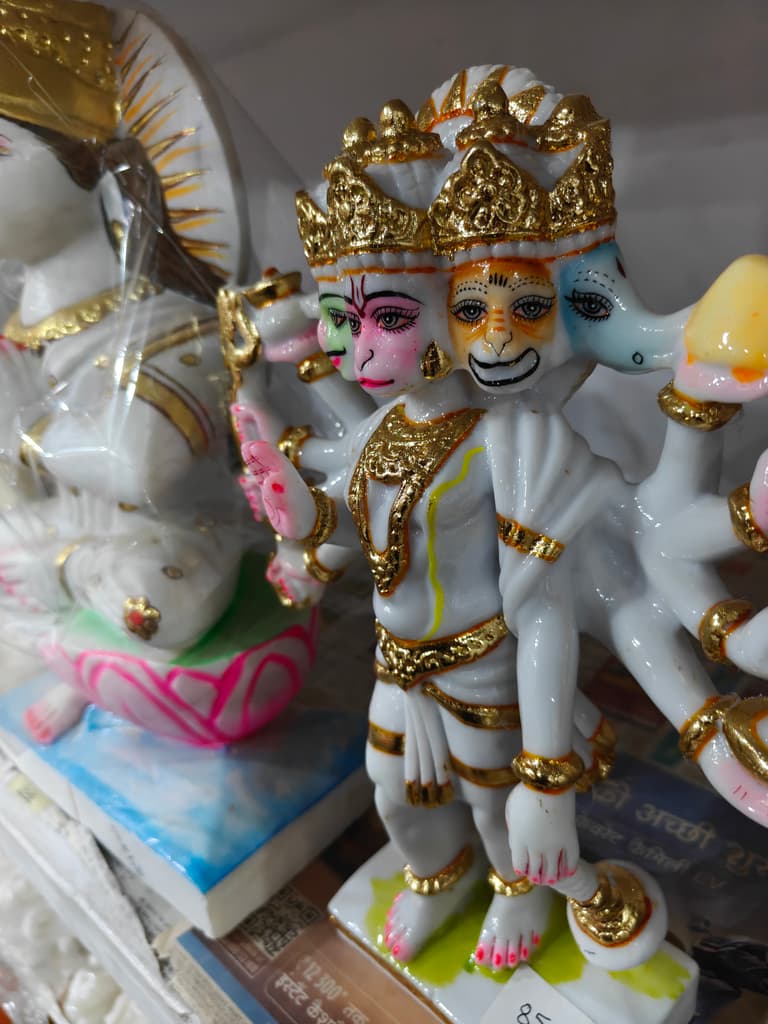 Gold Statue of Hindu Deity | Brass | Gold | Religious