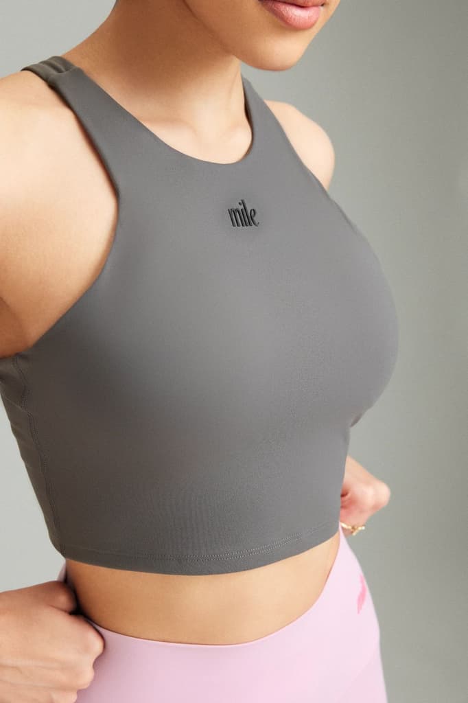 Classic Gray OnTheGo Cropped Tank — photo 5