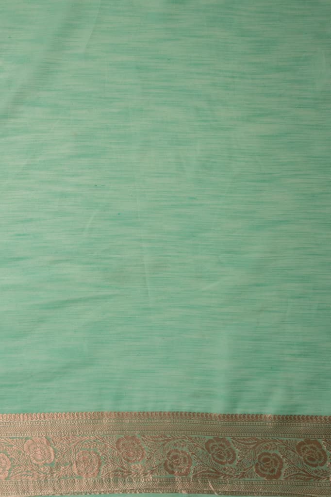 Mimosa Women's Woven Design Banarasi Style Art Silk Saree With Blouse Piece : SA00001773RMFREE — photo 7