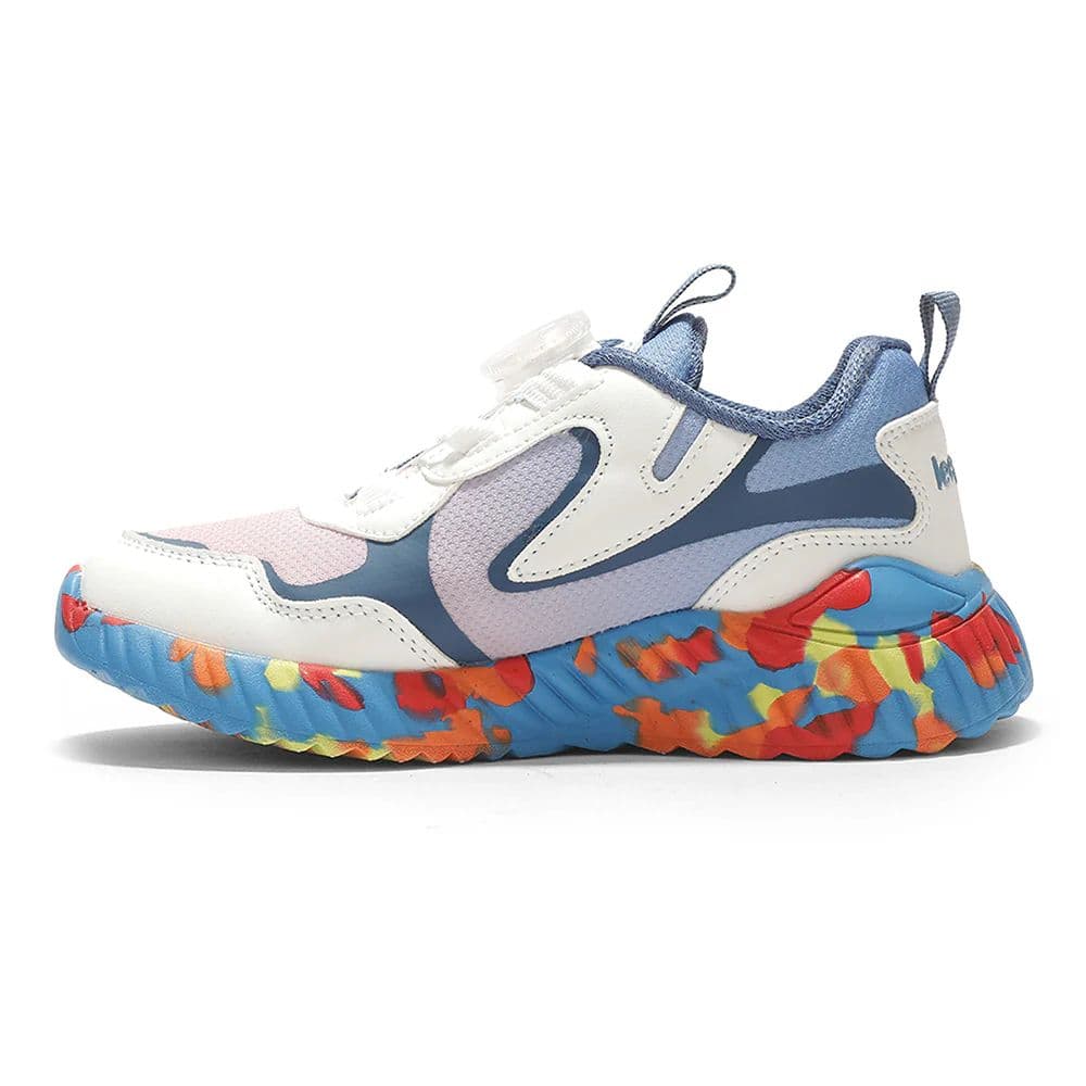 LEAP7X Blue Sports Non Lacing Walking Shoes for Kids NITKID-20 by Liberty — photo 7