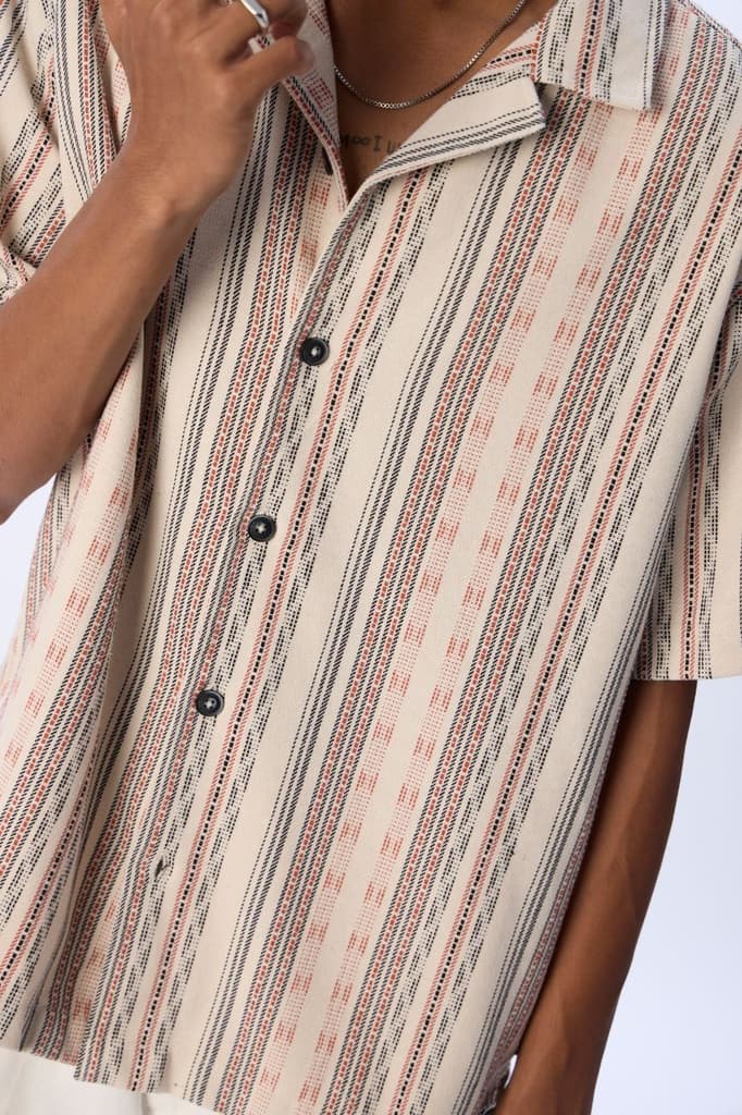 Retro Stripe Resort Shirt — photo 2