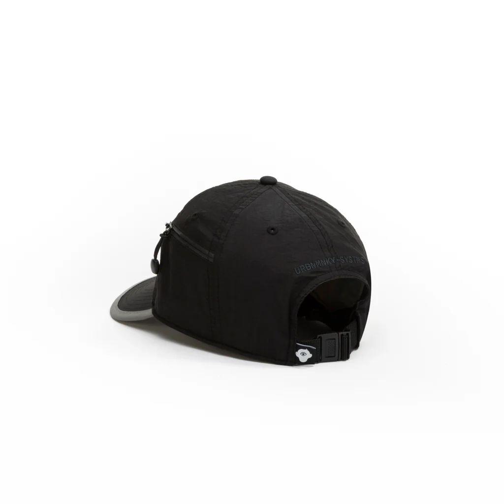 Foldable Outdoor Cap with Pocket // Black