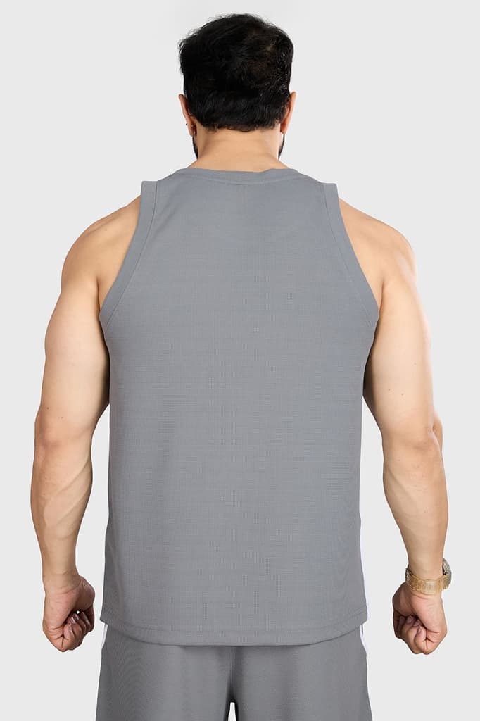 Drip Oversized Tank Dark Grey — photo 6