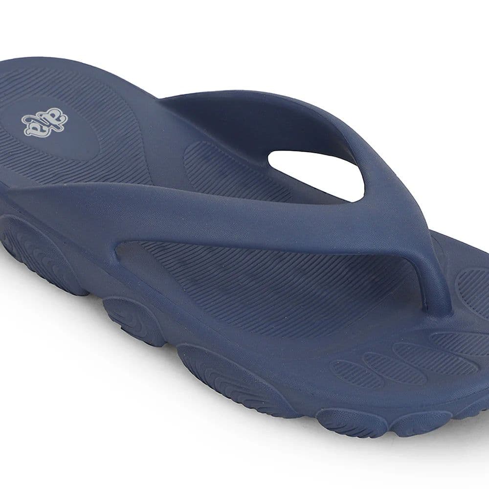 A-HA Navy Blue Casual Slipper For Men BEACHLITEM By Liberty — photo 5