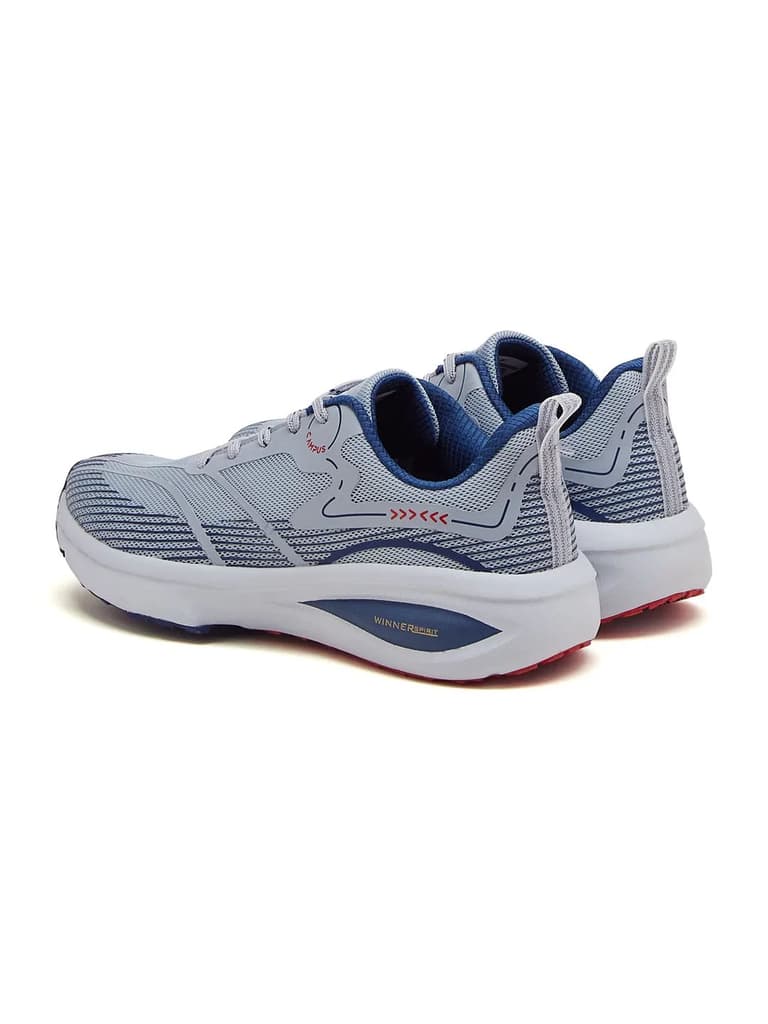 GLITCH Grey Men's Running Shoes — photo 5