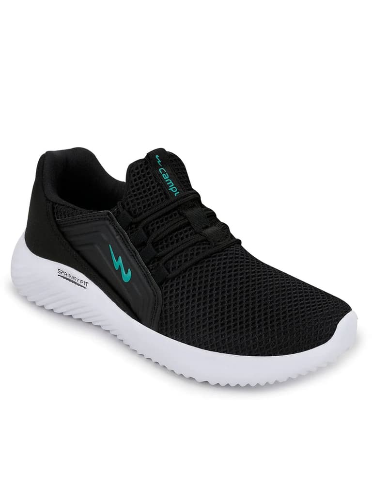 TYSON Pro Black Men's Walking Shoes — photo 2