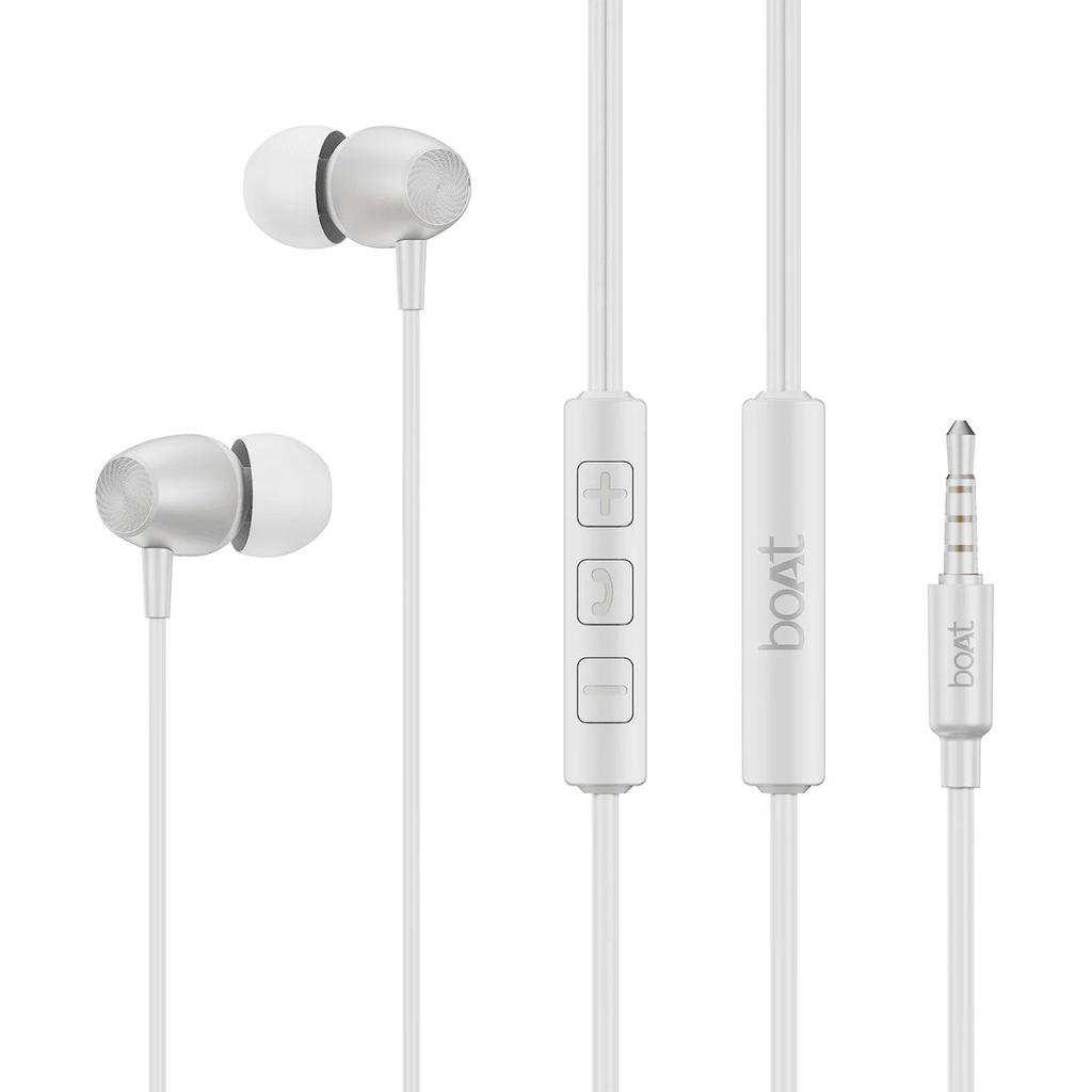 Bassheads 55 | Wired Earphones with 10mm Drivers, Metallic Buds, In-Line Mic & Lightweight Design — photo 2