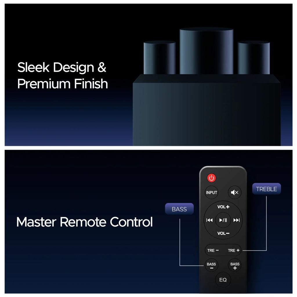 boAt Aavante Bar 2400 Pro | Bluetooth Soundbar with 5.1 Channel Surround Sound, Bluetooth v5.3, EQ Modes, Master Remote Control — photo 3