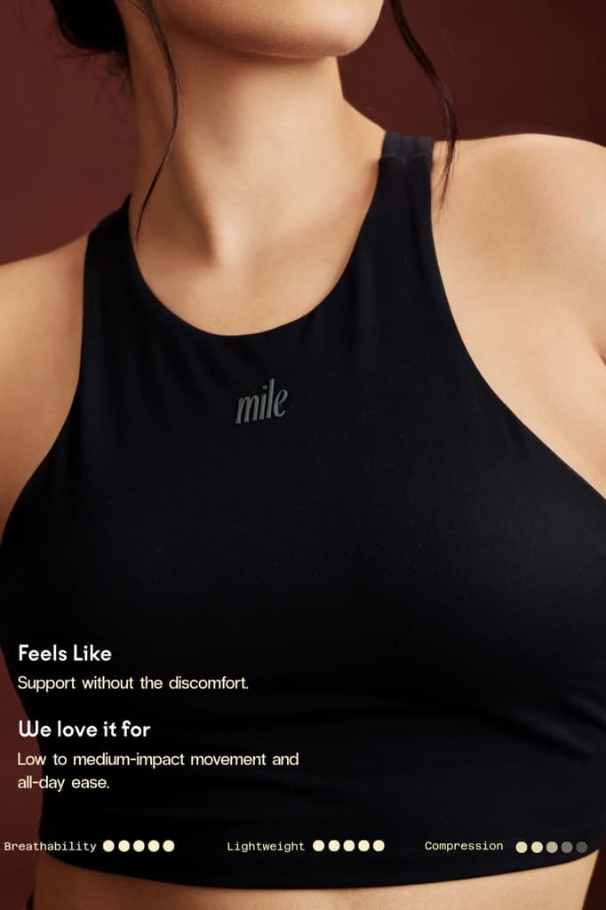 Black OnTheGo Cropped Tank — photo 6