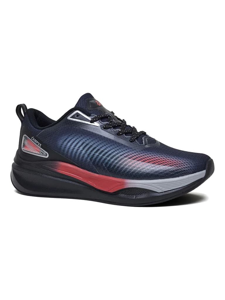 STAVE Black Men's Running Shoes — Black / 6