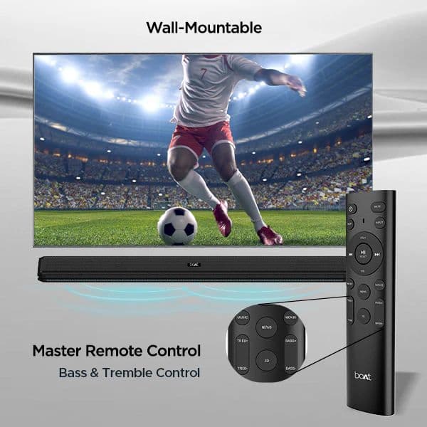boAt Aavante Bar Chord | 160W RMS 2.1 Channel Bluetooth Soundbar, 6.5 inch Wireless Subwoofer, EQ Modes, Multi-Connectivity — photo 4