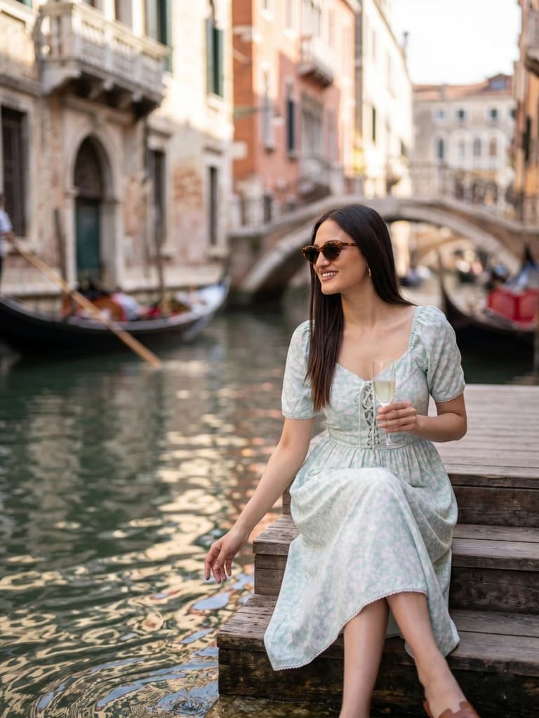 Miraya Floral Dress — photo 2