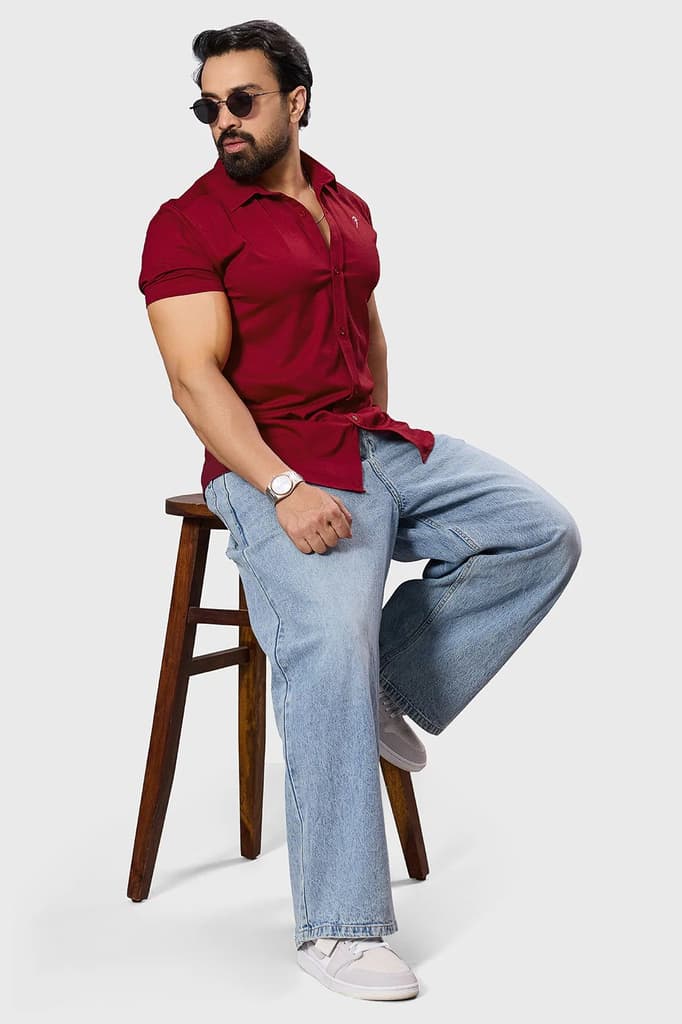 Aero Shirt Deep Red — photo 3