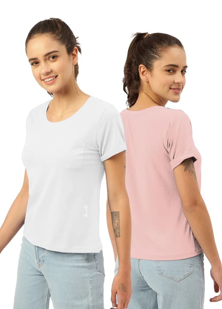 Twin Skin Women's Lounge Tees (Pack of 2) — photo 13