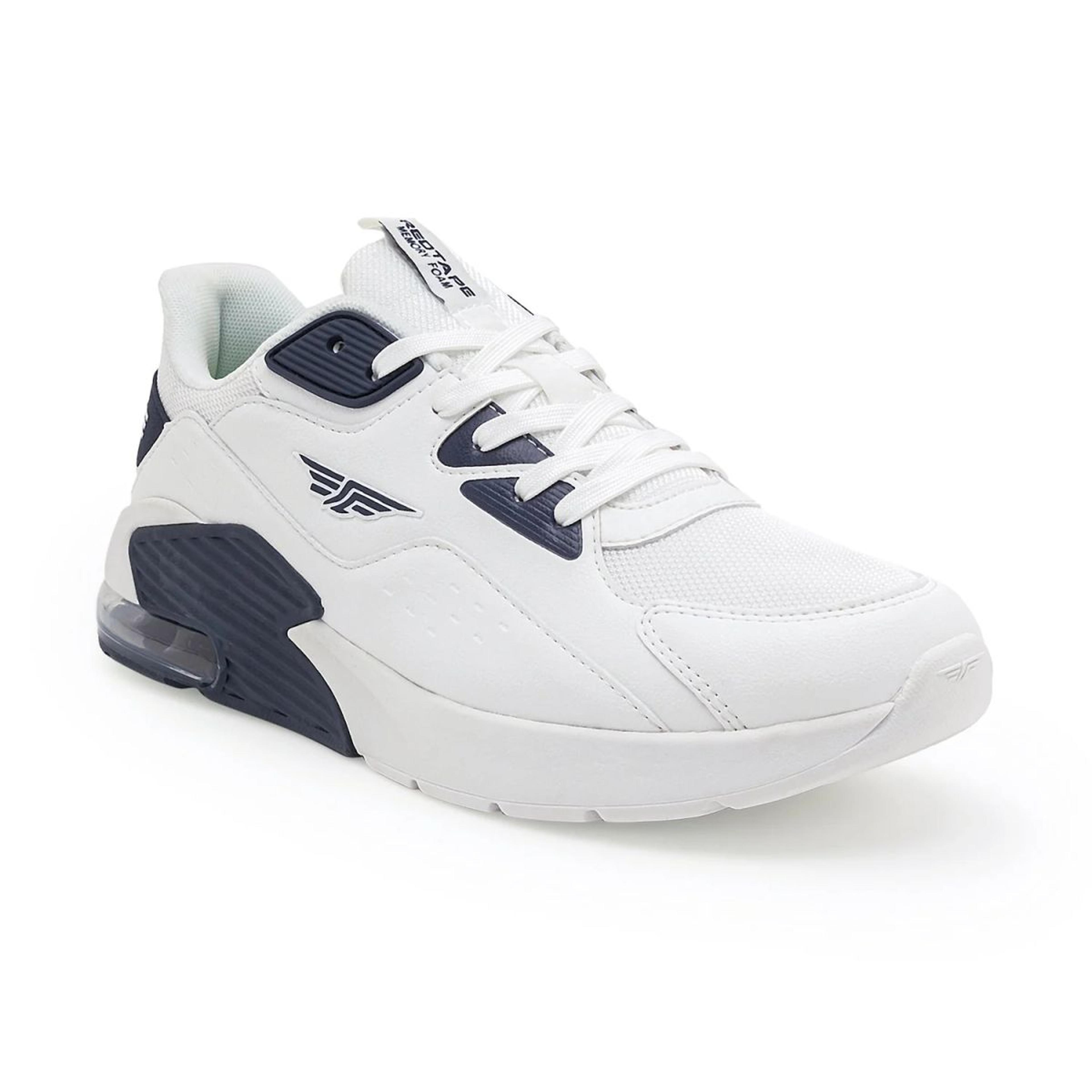 Casual Shoes for Men in White and Navy | Casual Shoes