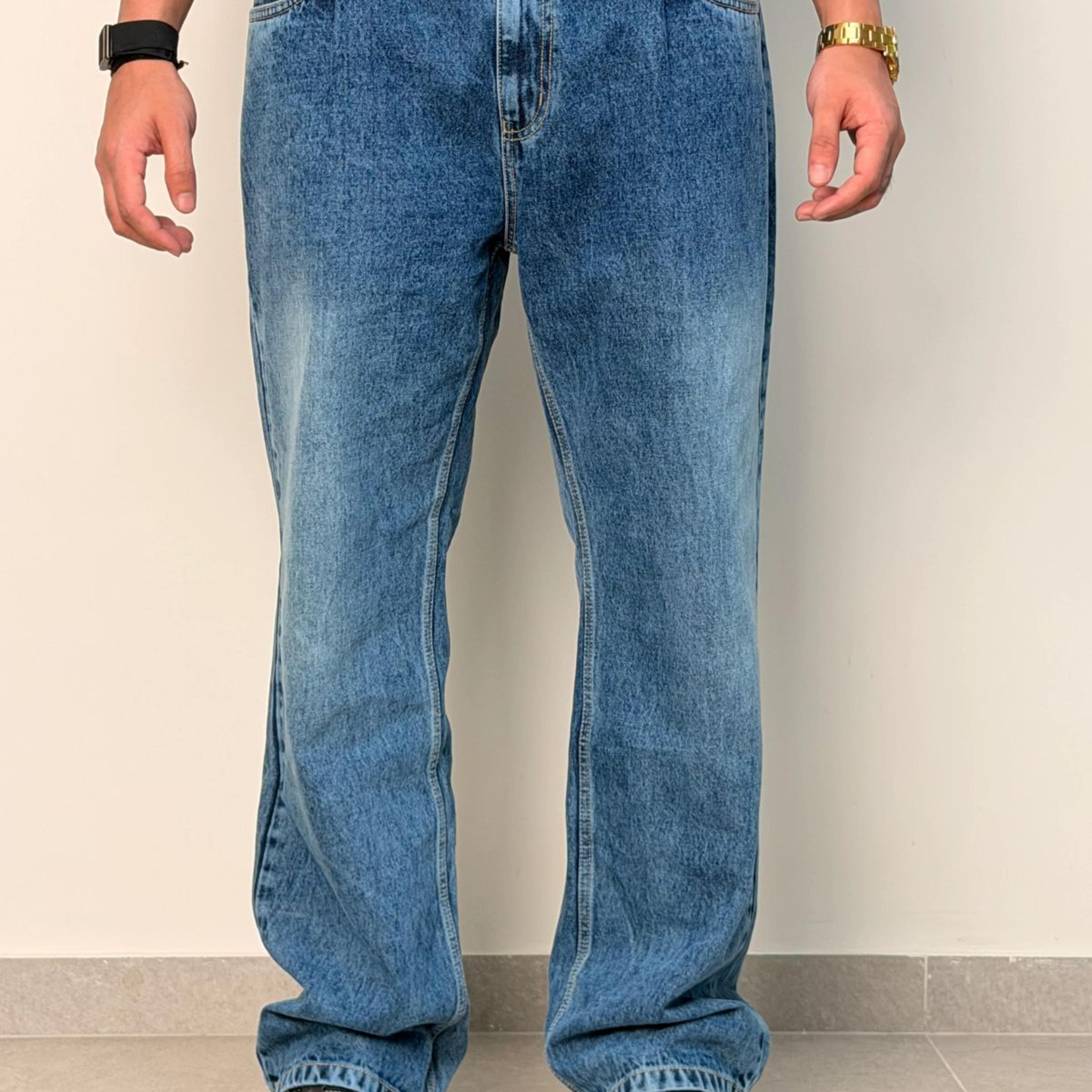 Pleat Game Baggy Jeans