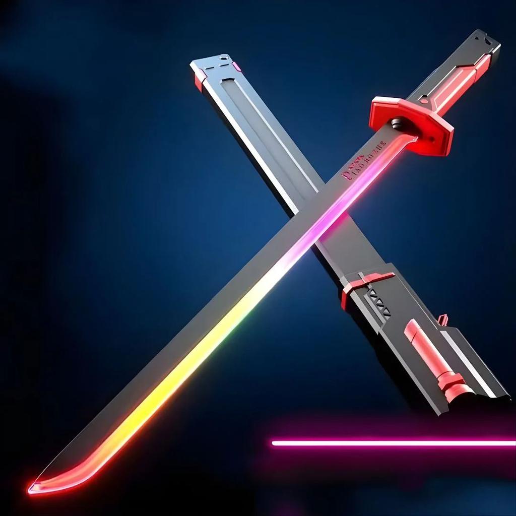 BlazeStrike LED Smoke Sword – Multicolor Light FX Toy — photo 6