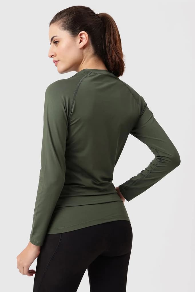 Compression Full T-shirt Olive — photo 6