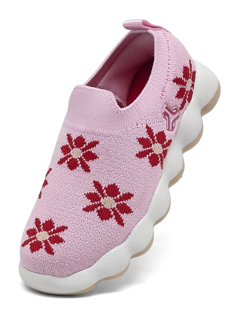 VELTO K Pink Kids Walking Shoes — photo 3