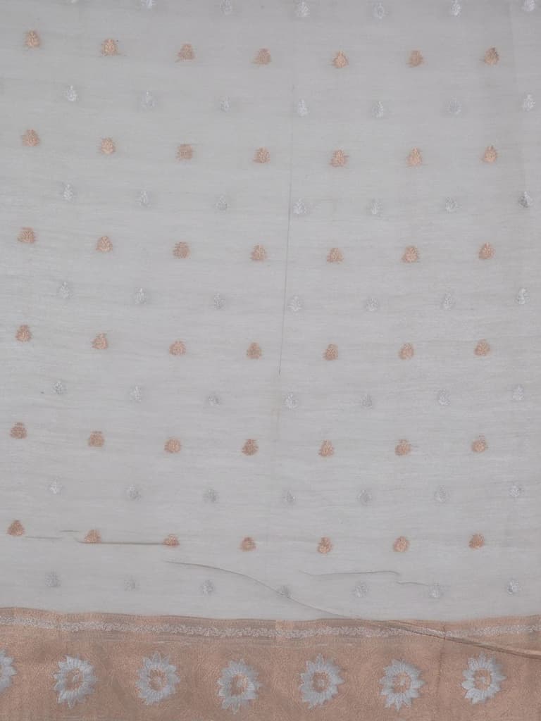 Mimosa Women's Woven Design Banarasi Style Art Silk Saree With Blouse Piece : SA00002065GYFREE — photo 7