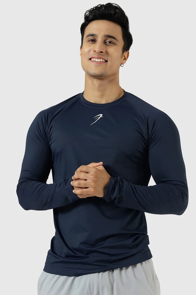 Core Fullsleeves T-shirt Navy — photo 5
