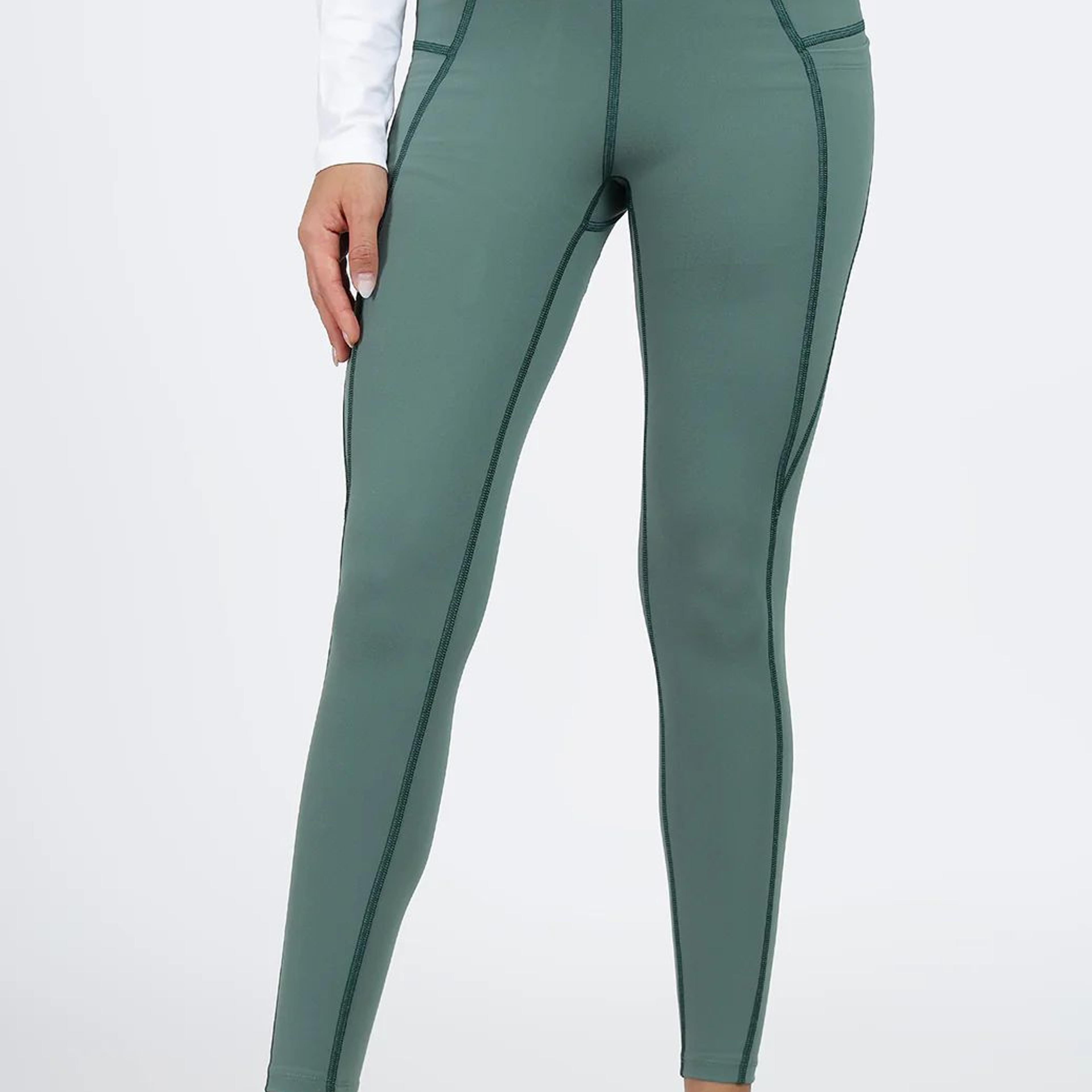 Timeless Nylon Leggings Sage Green