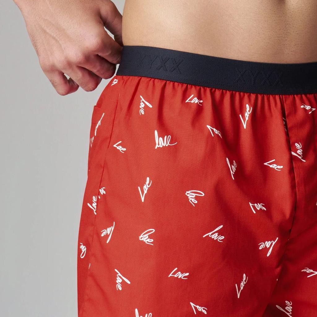 Printed Inner Boxers - Lovestruck Red — photo 5