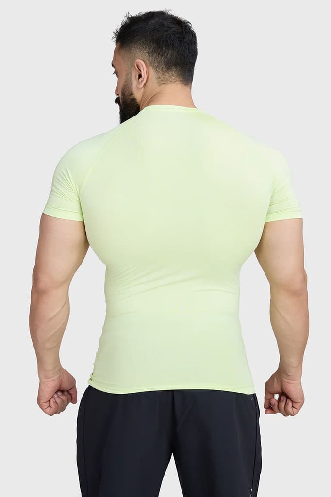 Compression T-shirt Lime — photo 5