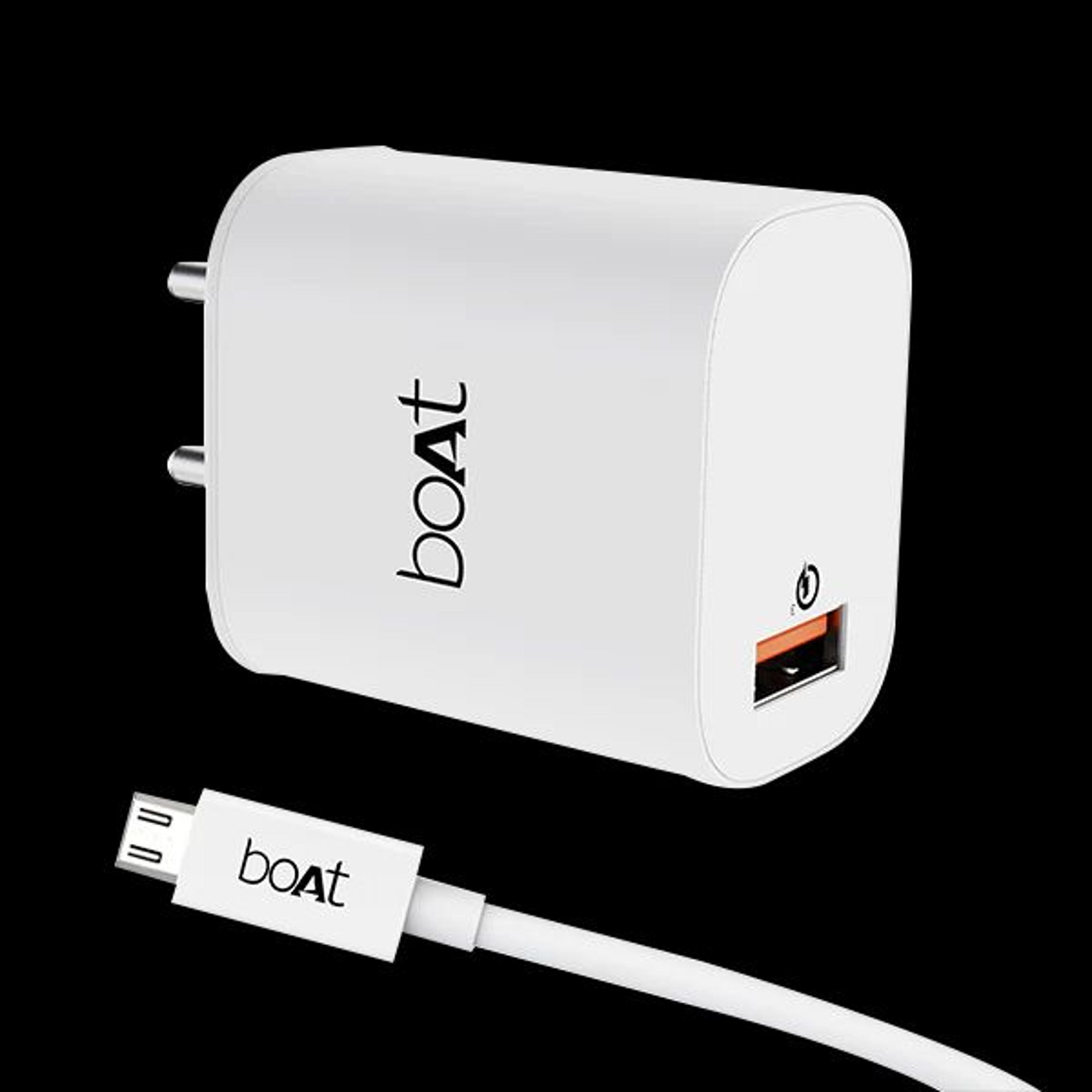 boAt WCD QC3.0 With Micro USB Cable